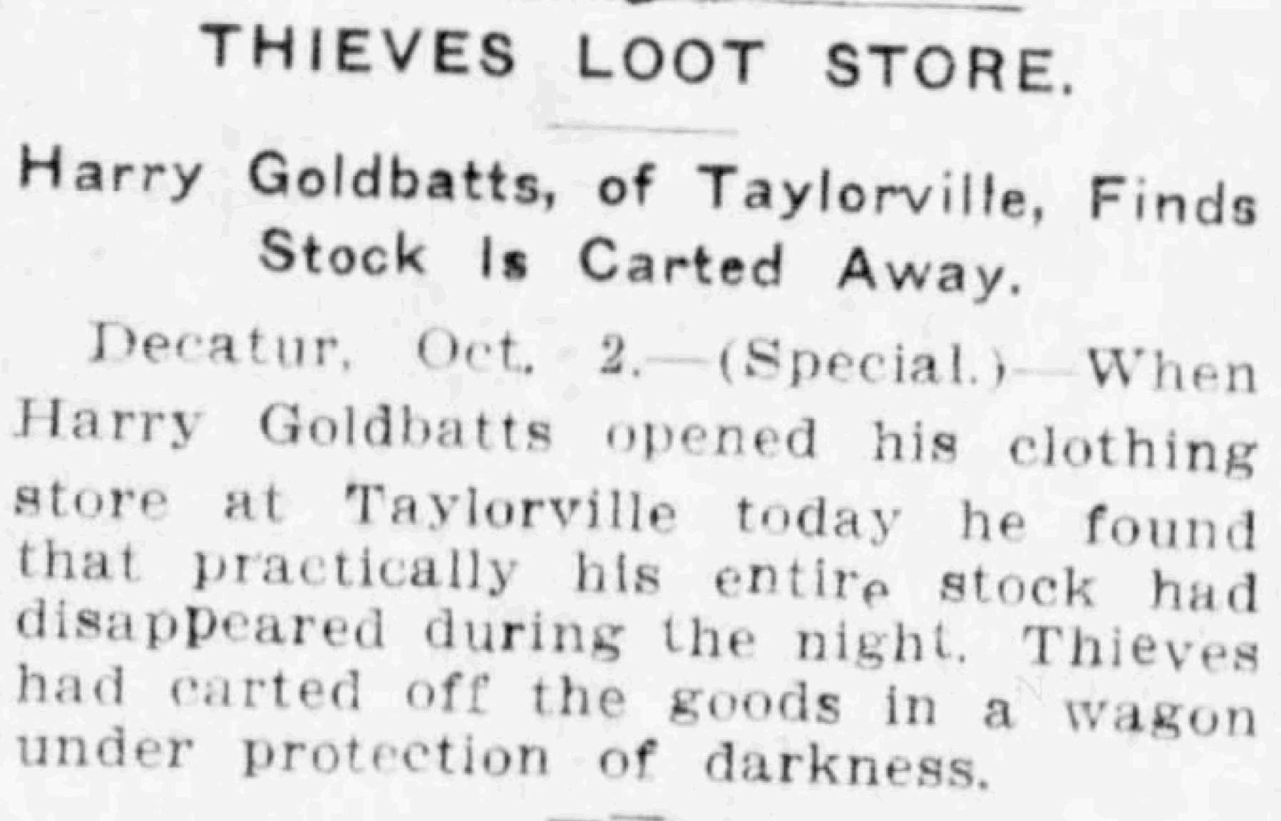 Thieves loot store